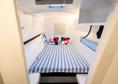 ORC57 front cabin for charter in Greece by Fastsailing