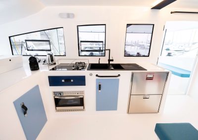 ORC57 kitchen for charter in Greece by Fastsailing