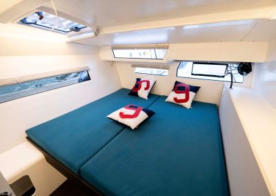 ORC57 stern cabin for charter in Greece by Fastsailing